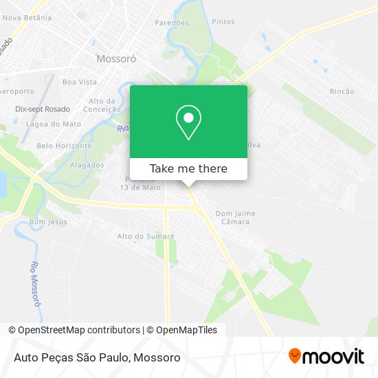 Auto Peças São Paulo map