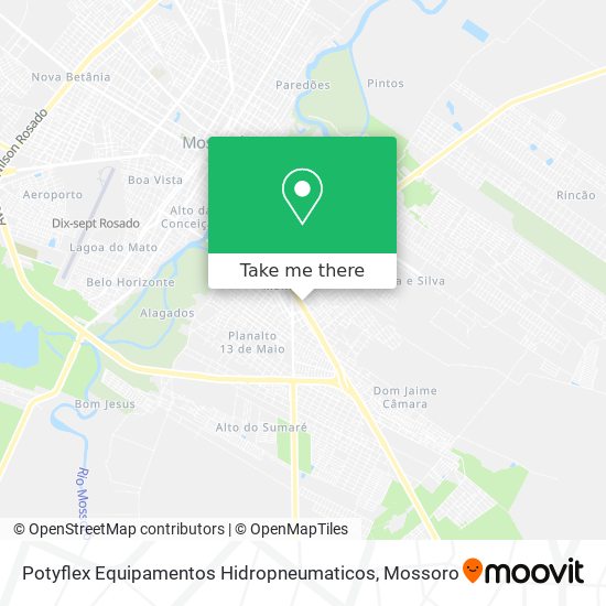 Potyflex Equipamentos Hidropneumaticos map
