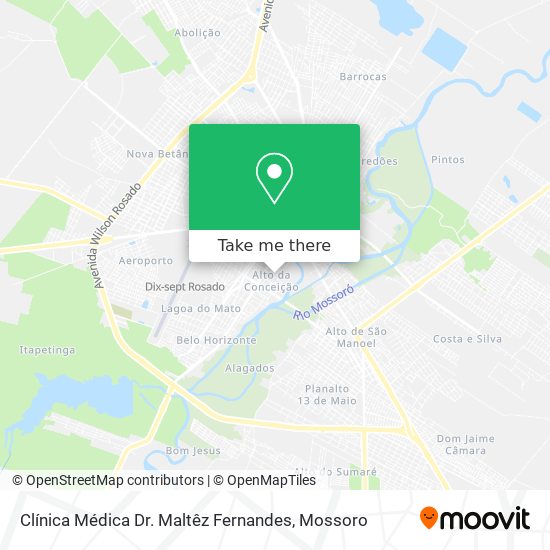 Clínica Médica Dr. Maltêz Fernandes map