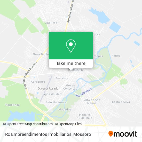 Rc Empreendimentos Imobiliarios map