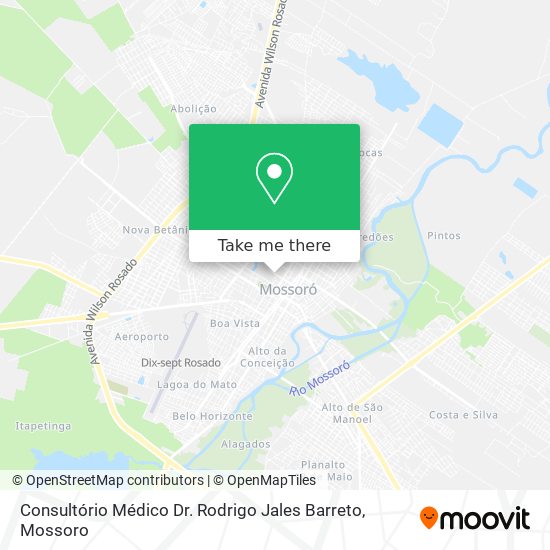 Consultório Médico Dr. Rodrigo Jales Barreto map