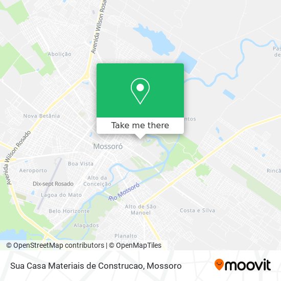 Mapa Sua Casa Materiais de Construcao