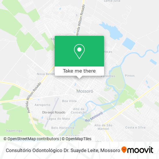 Consultório Odontológico Dr. Suayde Leite map