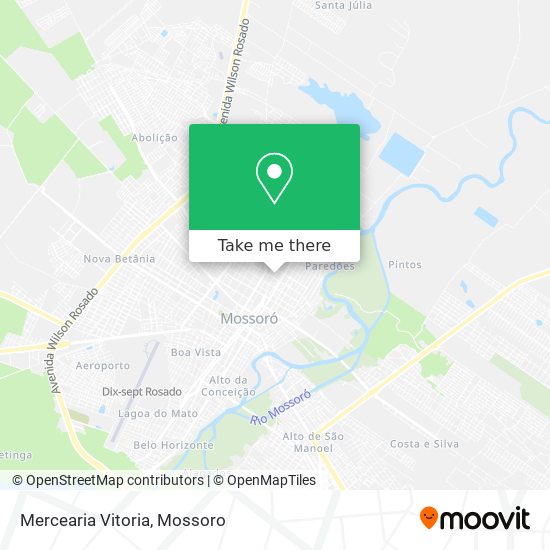 Mapa Mercearia Vitoria