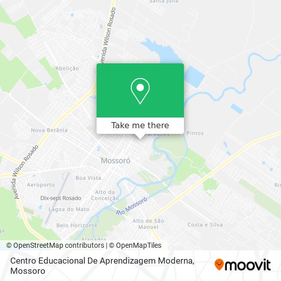 Centro Educacional De Aprendizagem Moderna map