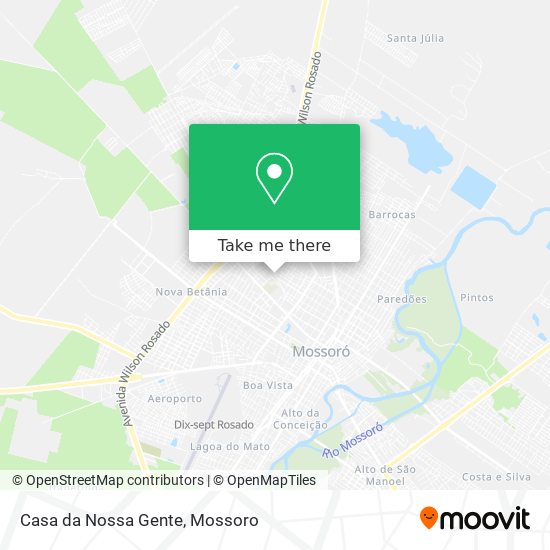 Casa da Nossa Gente map