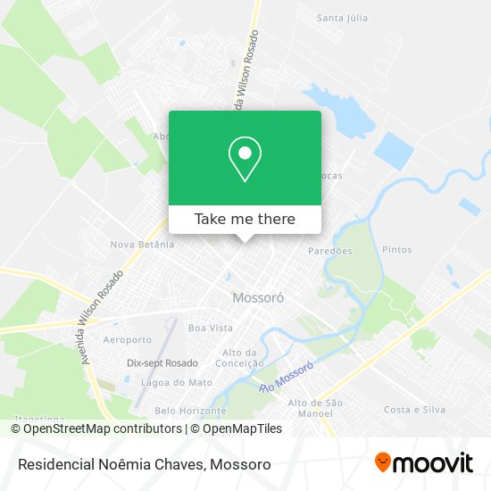 Residencial Noêmia Chaves map