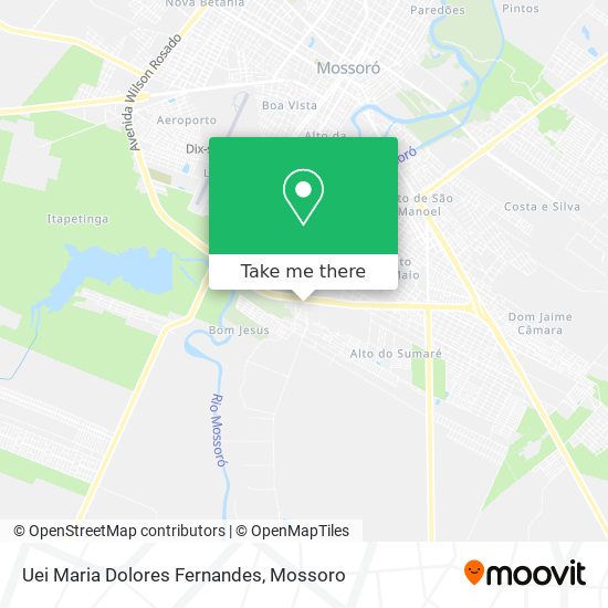 Uei Maria Dolores Fernandes map