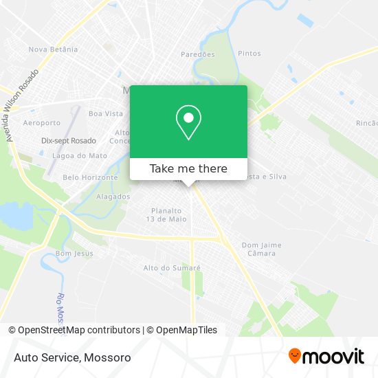 Auto Service map