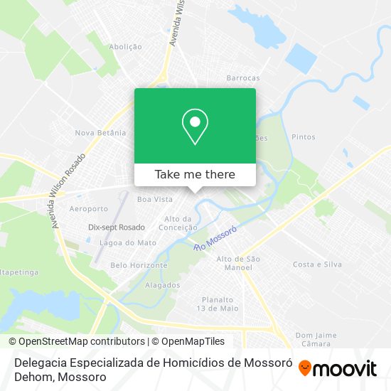 Delegacia Especializada de Homicídios de Mossoró Dehom map