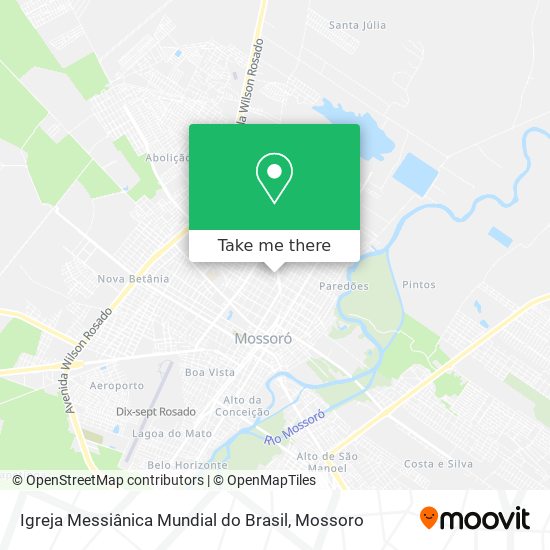 Igreja Messiânica Mundial do Brasil map