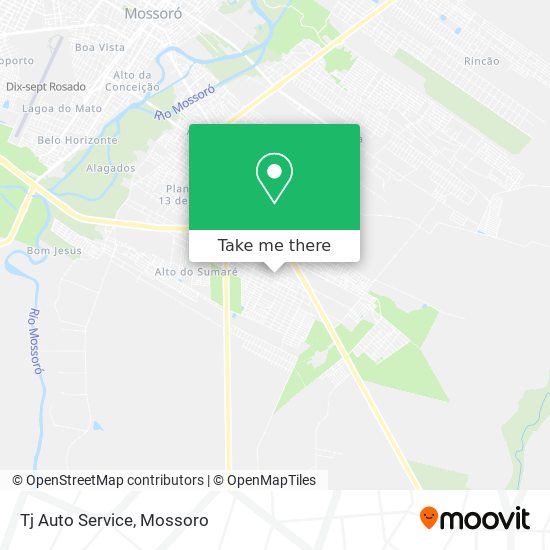 Tj Auto Service map