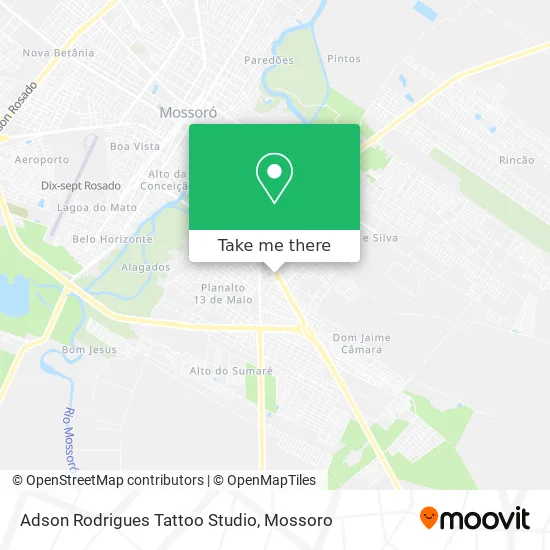 Adson Rodrigues Tattoo Studio map