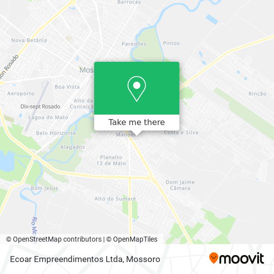 Ecoar Empreendimentos Ltda map