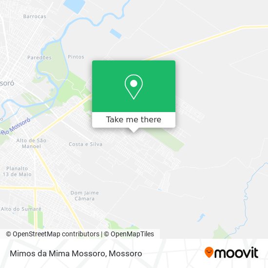 Mimos da Mima Mossoro map