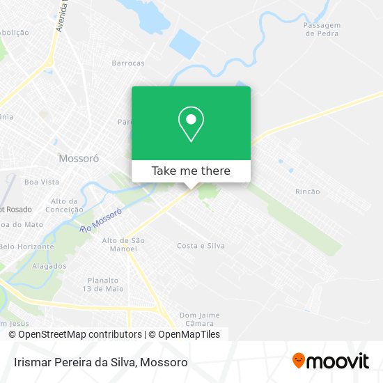 Irismar Pereira da Silva map