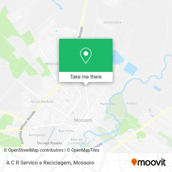 A C R Servico e Reciclagem map