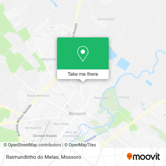 Raimundinho do Melao map