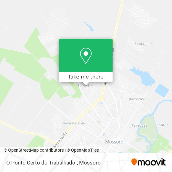 O Ponto Certo do Trabalhador map