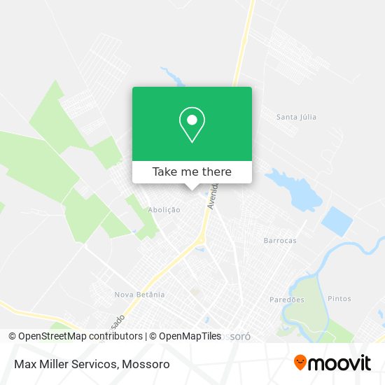 Max Miller Servicos map