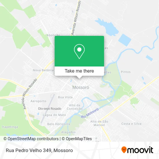 Rua Pedro Velho 349 map