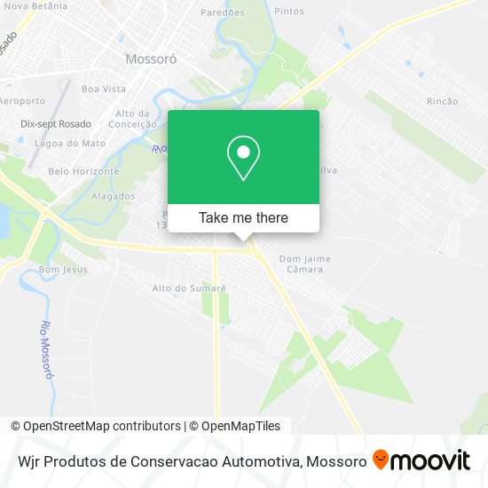 Mapa Wjr Produtos de Conservacao Automotiva