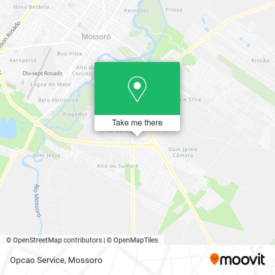 Opcao Service map