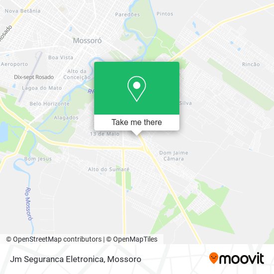 Jm Seguranca Eletronica map