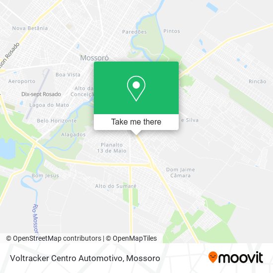 Voltracker Centro Automotivo map