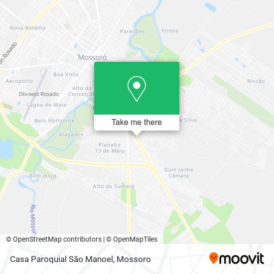 Casa Paroquial São Manoel map