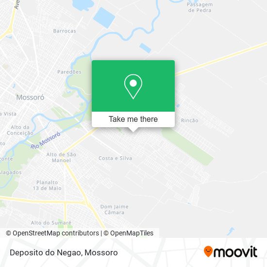 Mapa Deposito do Negao