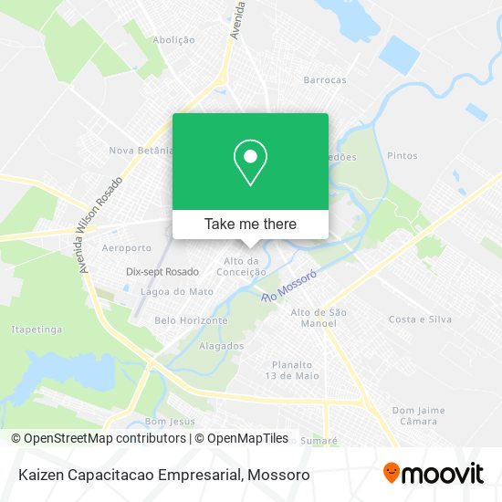 Kaizen Capacitacao Empresarial map
