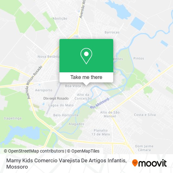Mamy Kids Comercio Varejista De Artigos Infantis map