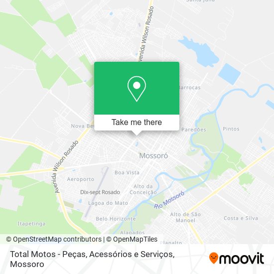 Total Motos - Peças, Acessórios e Serviços map