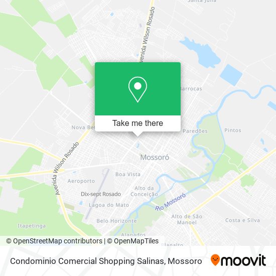 Condominio Comercial Shopping Salinas map