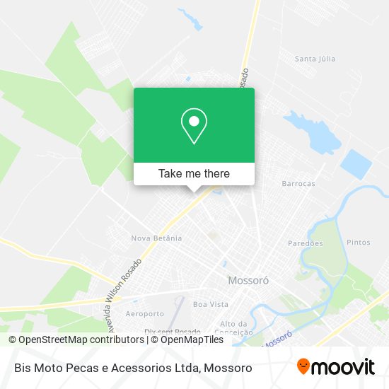 Bis Moto Pecas e Acessorios Ltda map