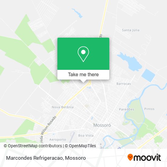 Marcondes Refrigeracao map