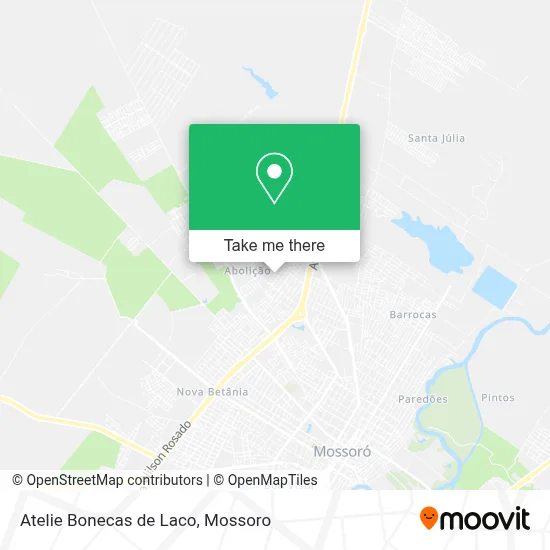 Atelie Bonecas de Laco map