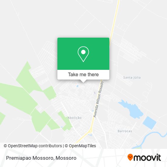 Premiapao Mossoro map