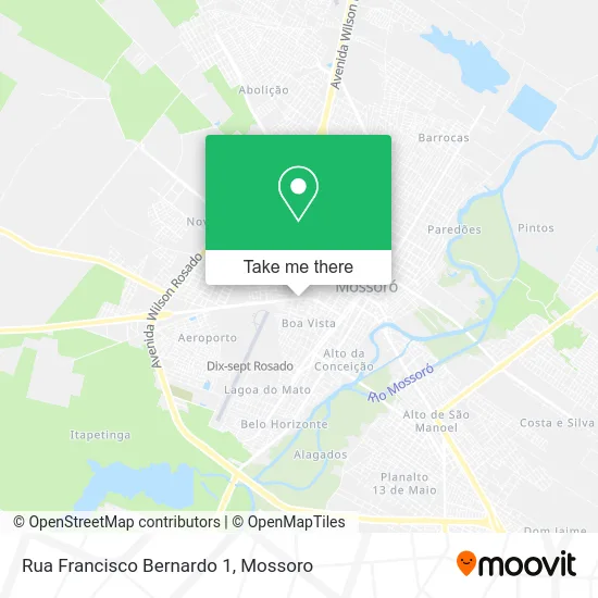 Rua Francisco Bernardo 1 map