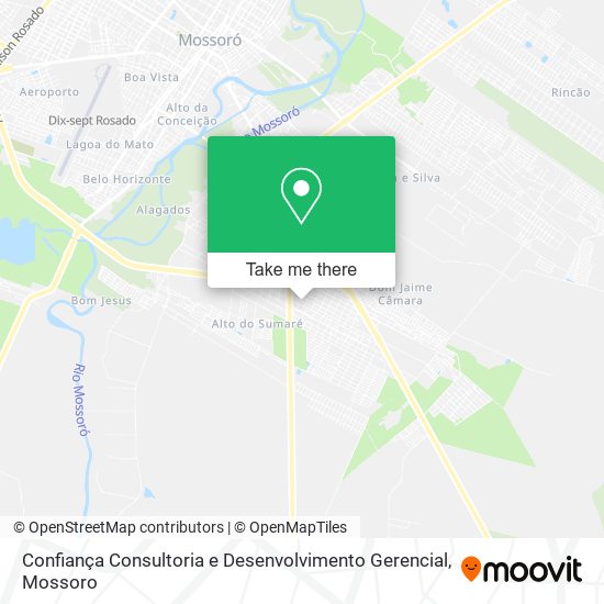 Confiança Consultoria e Desenvolvimento Gerencial map