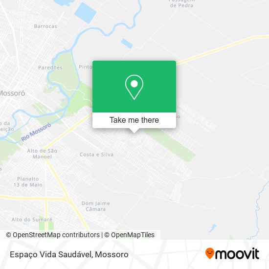 Espaço Vida Saudável map