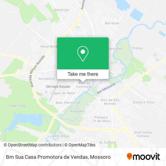 Mapa Bm Sua Casa Promotora de Vendas