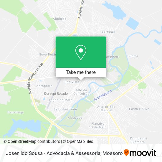 Josenildo Sousa - Advocacia & Assessoria map