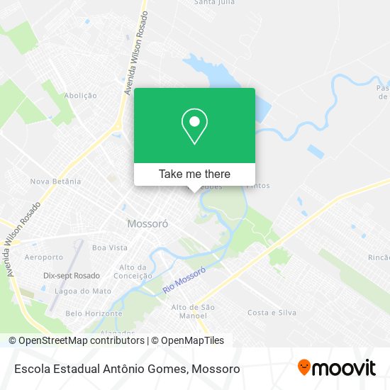 Escola Estadual Antônio Gomes map