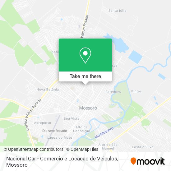 Nacional Car - Comercio e Locacao de Veiculos map