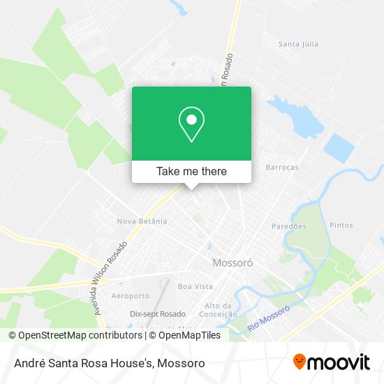 Mapa André Santa Rosa House's