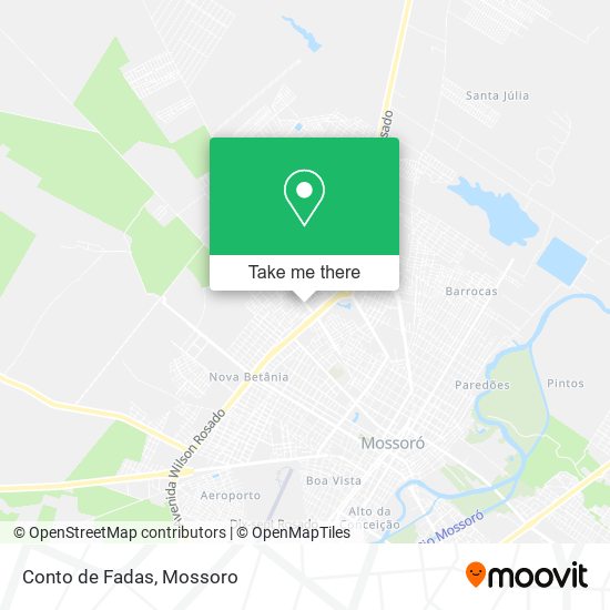 Conto de Fadas map