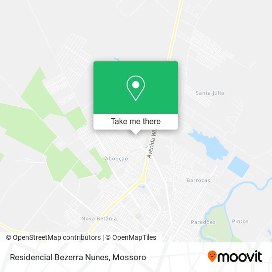 Residencial Bezerra Nunes map