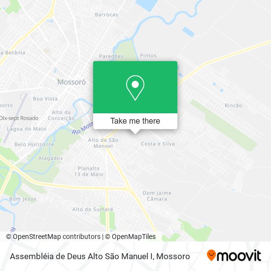 Assembléia de Deus Alto São Manuel I map